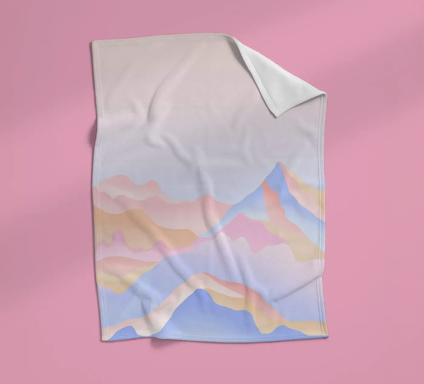 Mount plaid polaire de Hanna Kastl-Lungberg