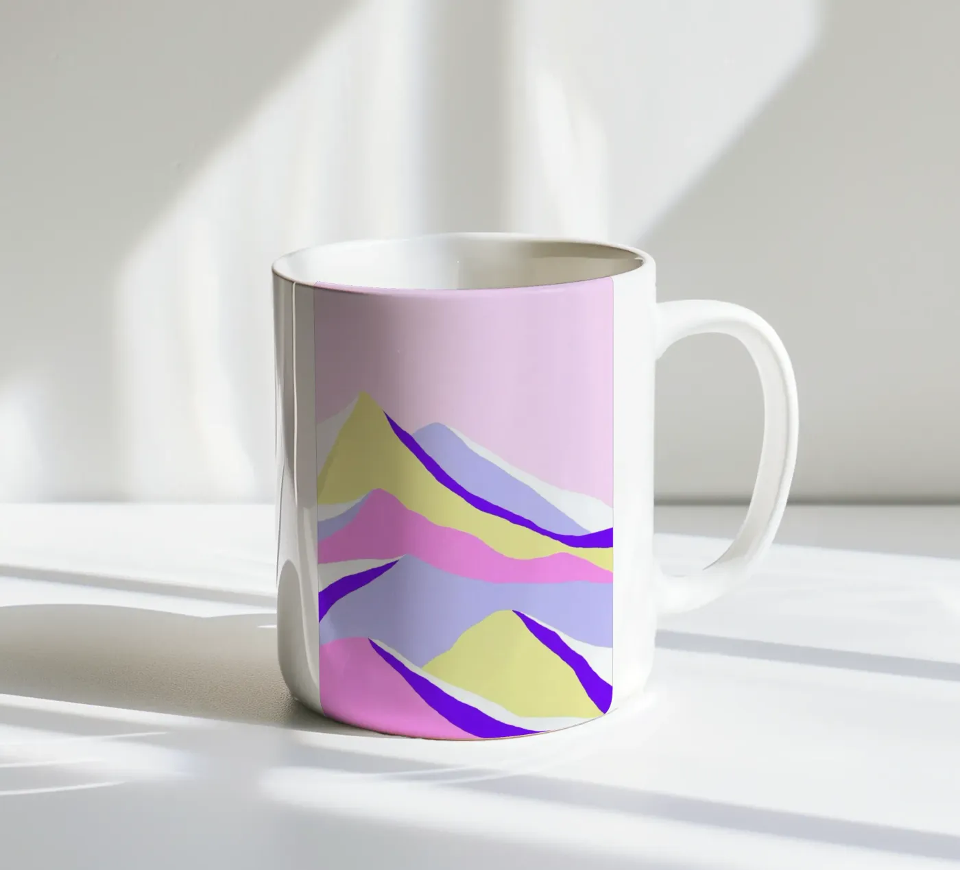 Up ceramic mug by Hanna Kastl-Lungberg