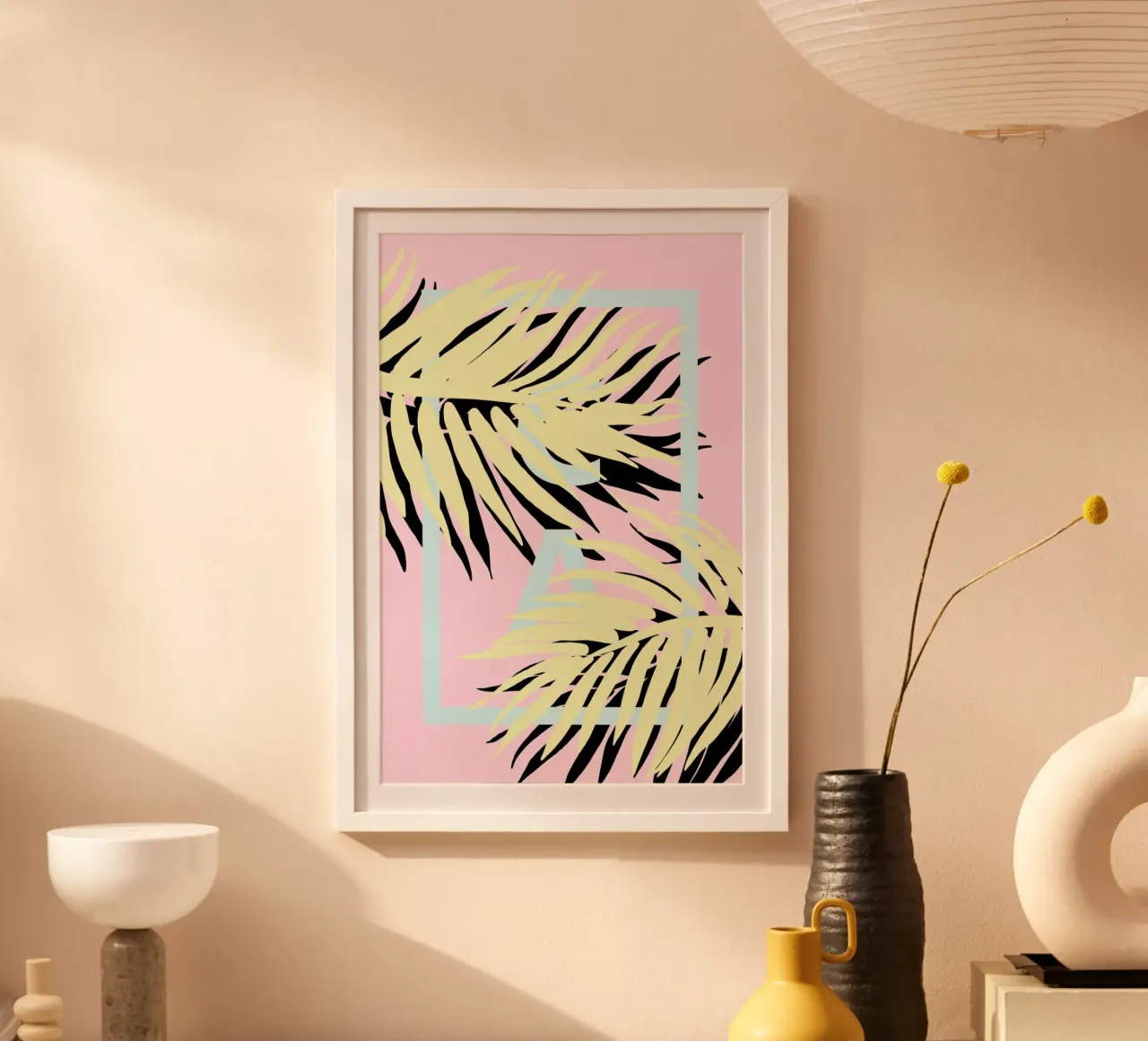 Cali Pink poster da Hanna Kastl-Lungberg