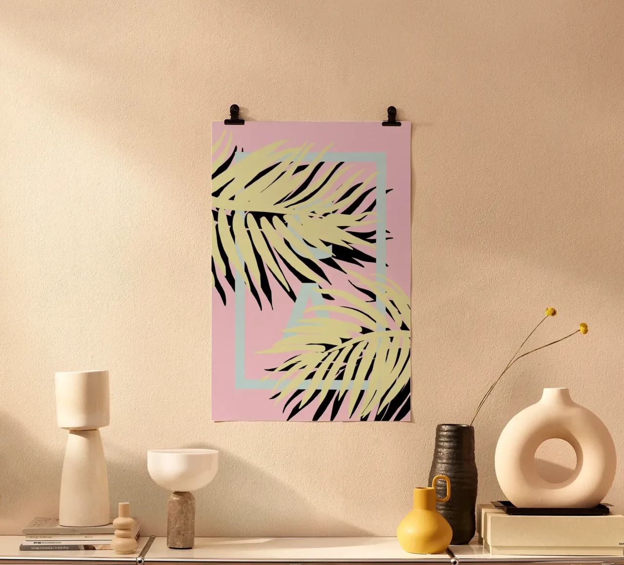 Cali Pink poster da Hanna Kastl-Lungberg