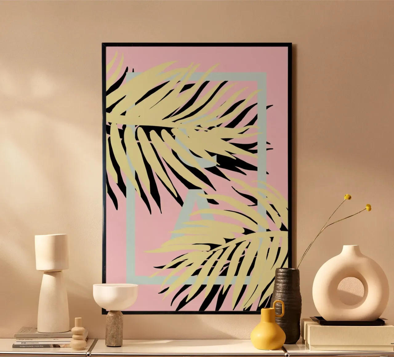 Cali Pink poster da Hanna Kastl-Lungberg