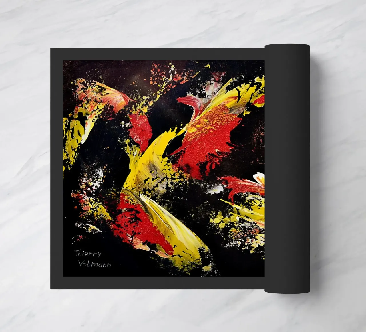 IDEAL GIFT 118 zerbino da Thierry Vobmann Abstract painting