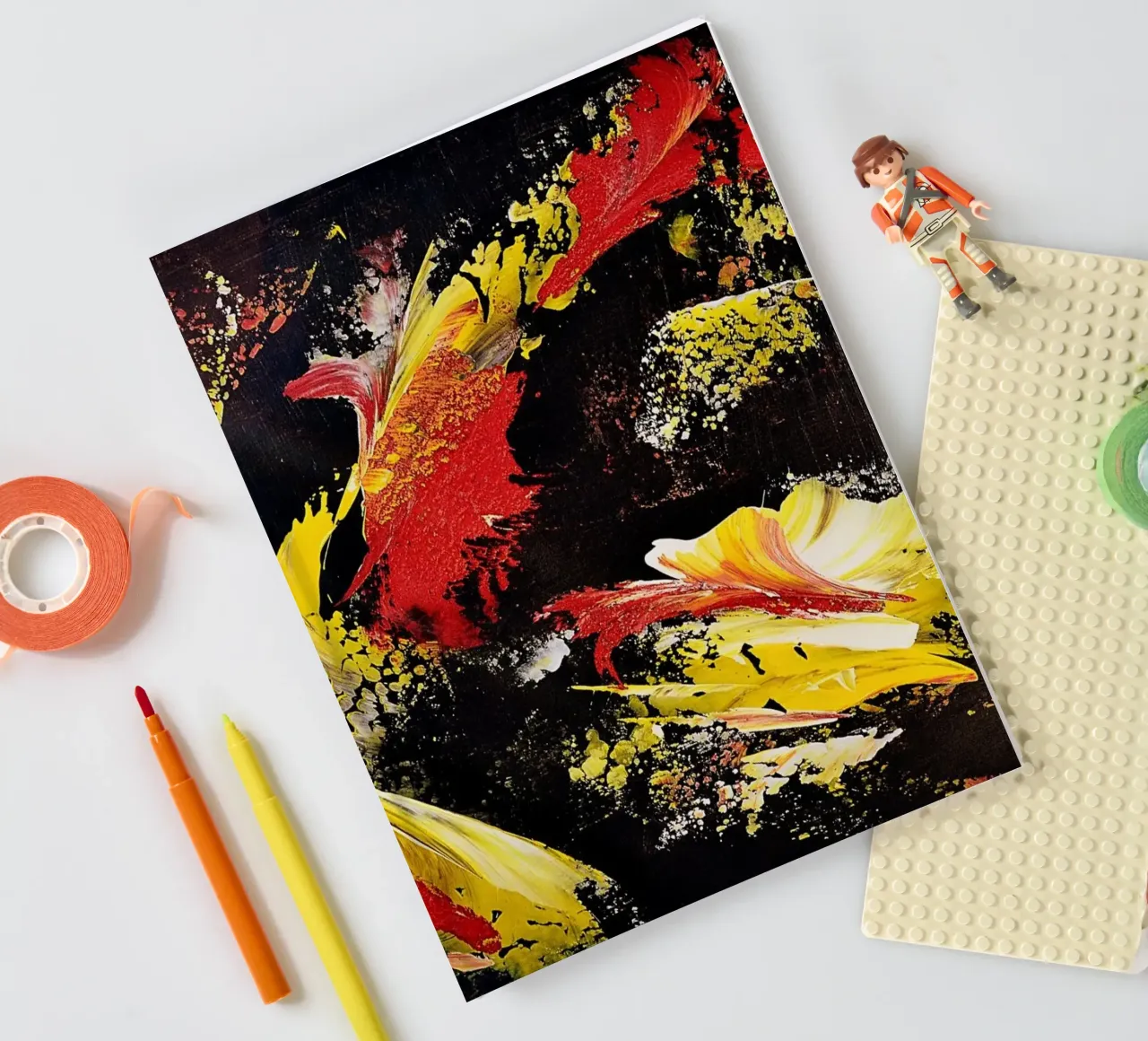 IDEAL GIFT 118 diario da Thierry Vobmann Abstract painting