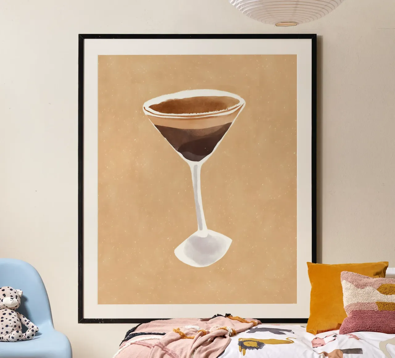 Espresso Martini Aquarell. hahnemühle by designsbysophia