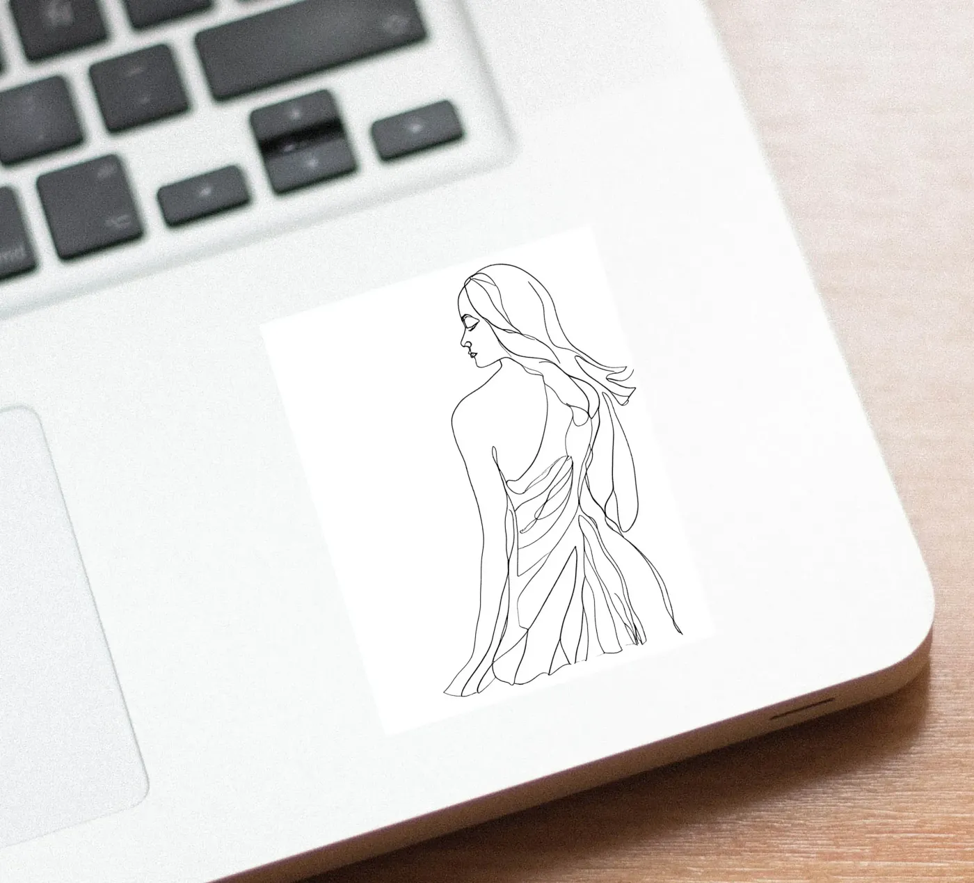 Lady back adesivo da designsbysophia