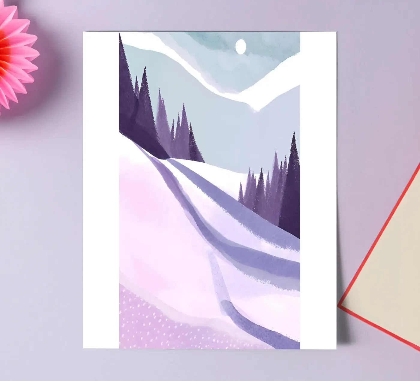 Skipiste sticker sheet by designsbysophia