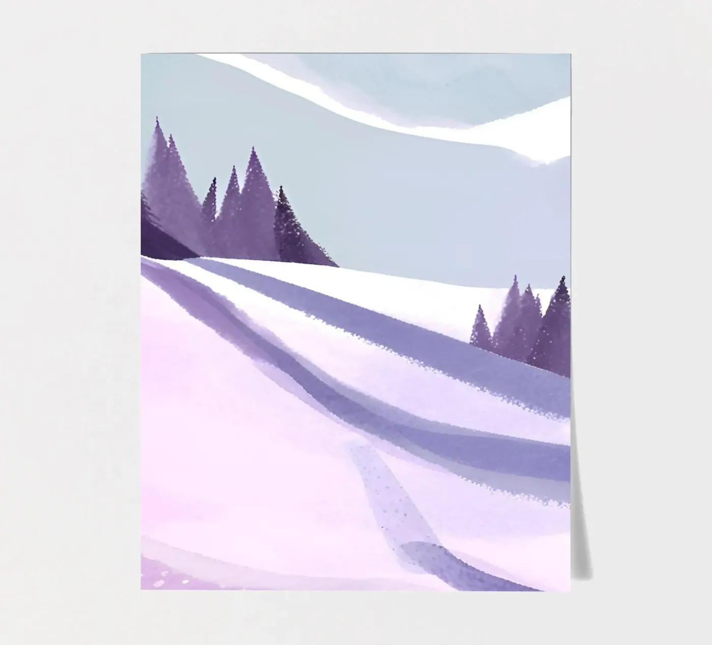 Skipiste sticker sheet by designsbysophia