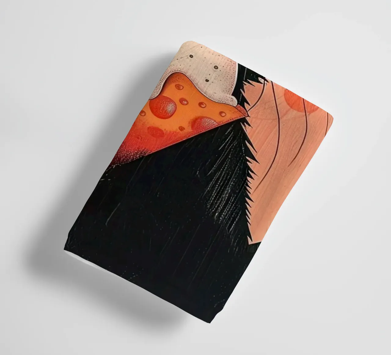 Mystical Cat and Floating Bubbles towel by DaarbyN
