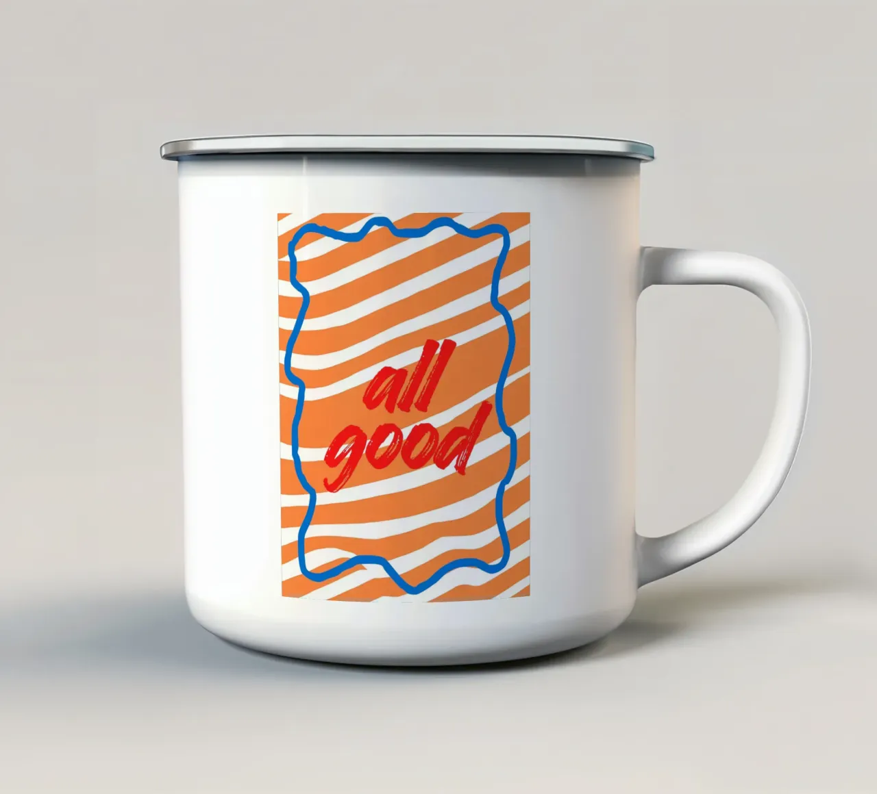 all good tazza in smalto da designsbysophia