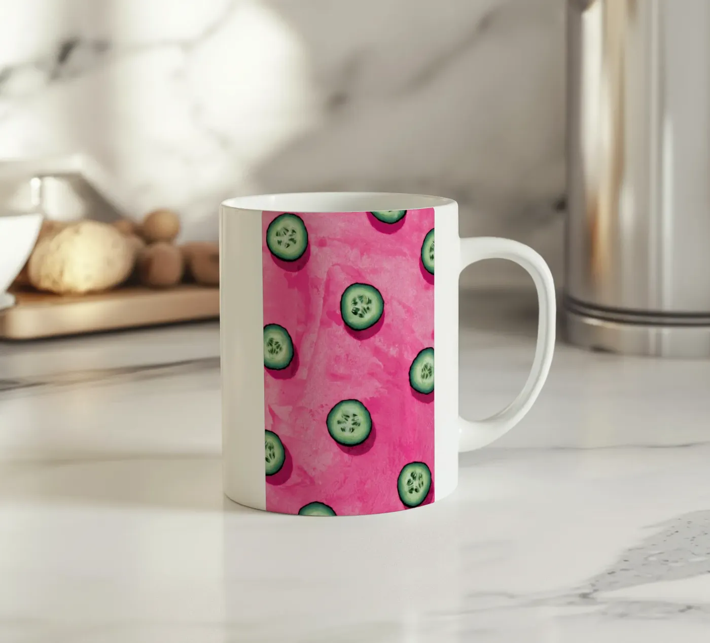 Fruit 8 ceramic mug by STUDIO LEEMO