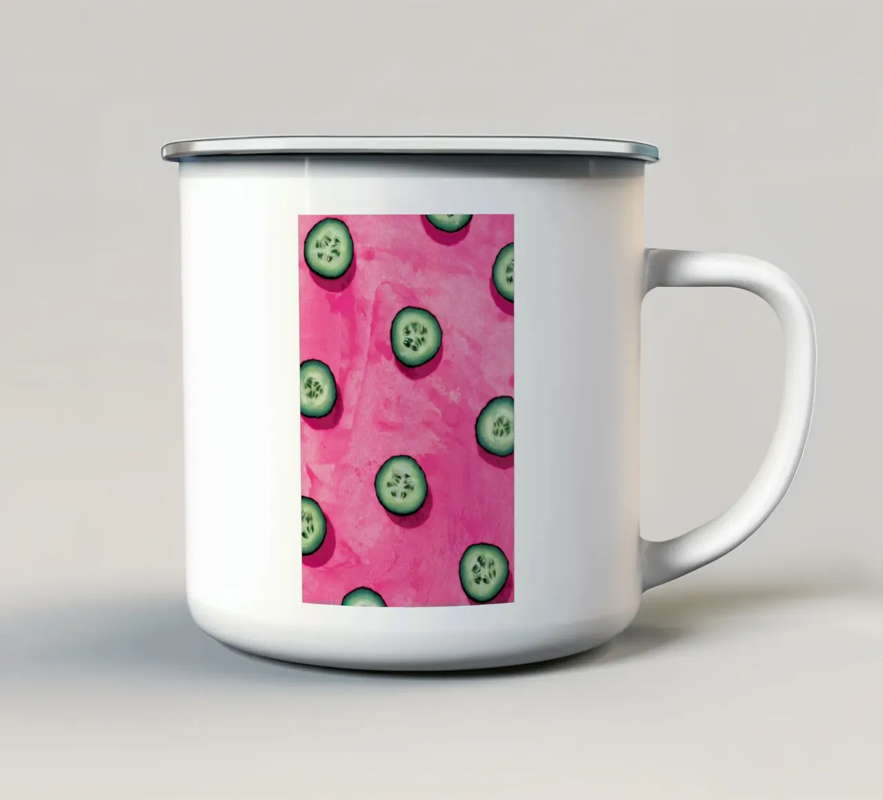 Fruit 8 tazza in smalto da STUDIO LEEMO