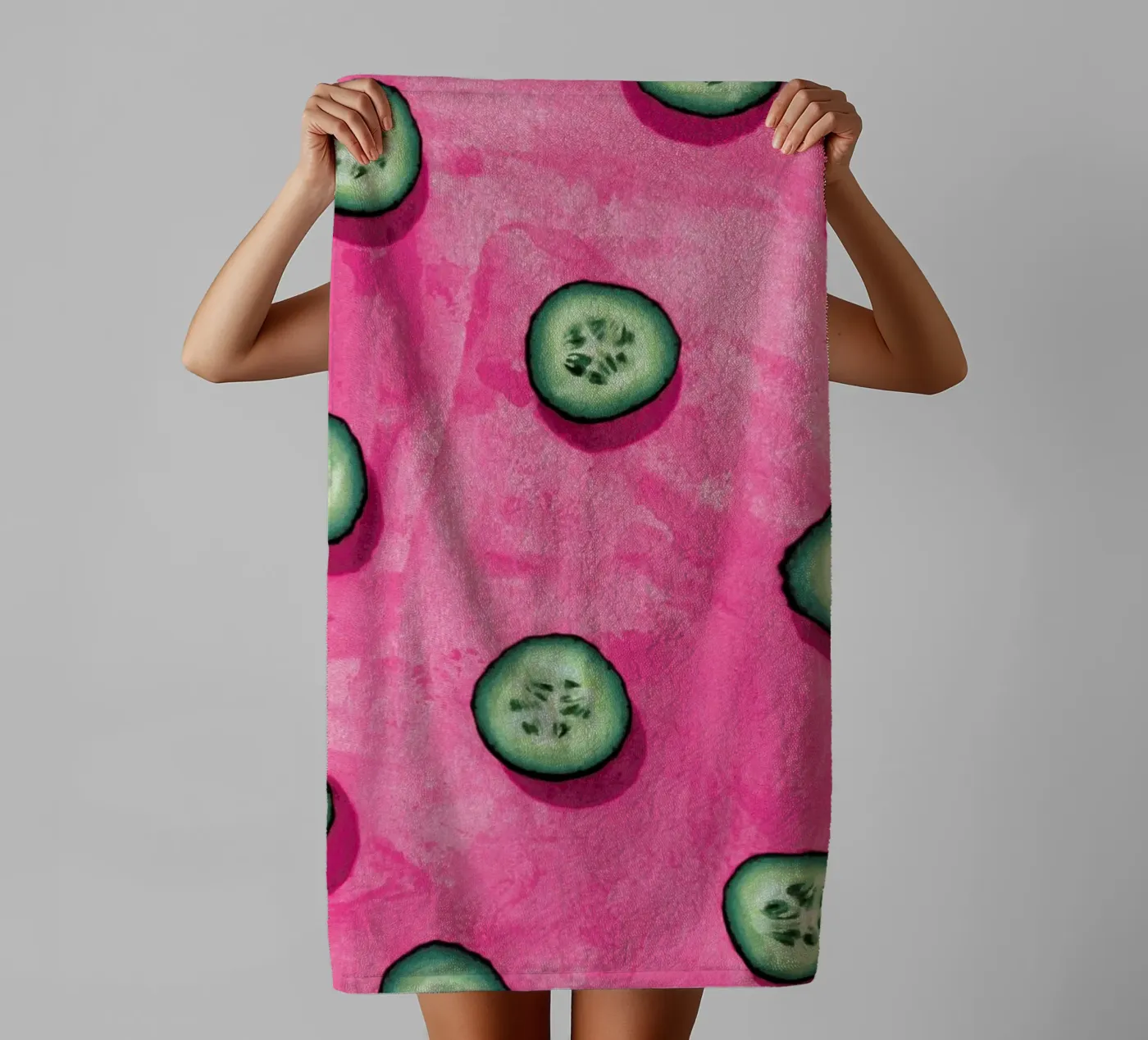Fruit 8 badhanddoek van STUDIO LEEMO