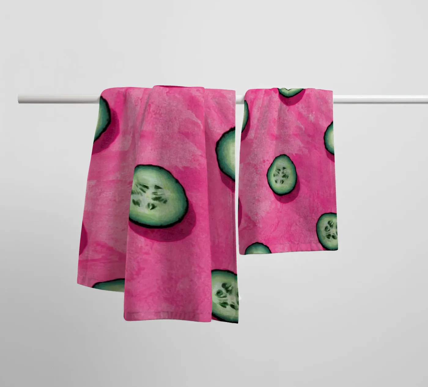Fruit 8 badhanddoek van STUDIO LEEMO