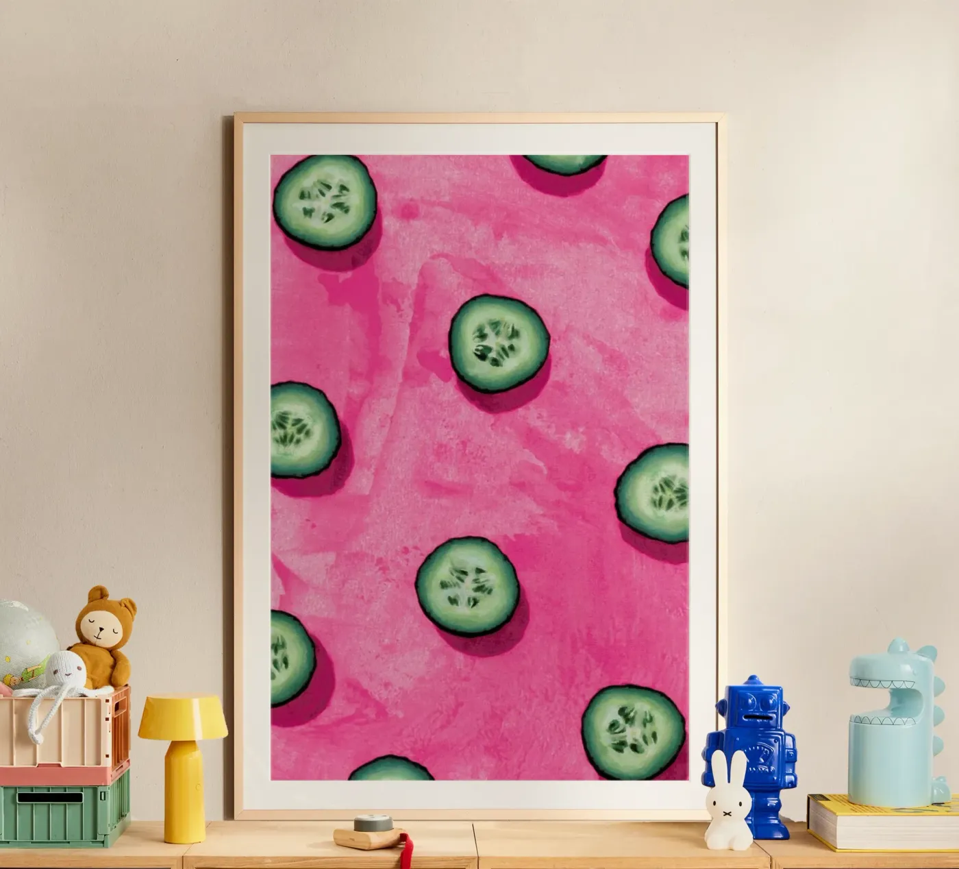 Fruit 8 poster van STUDIO LEEMO