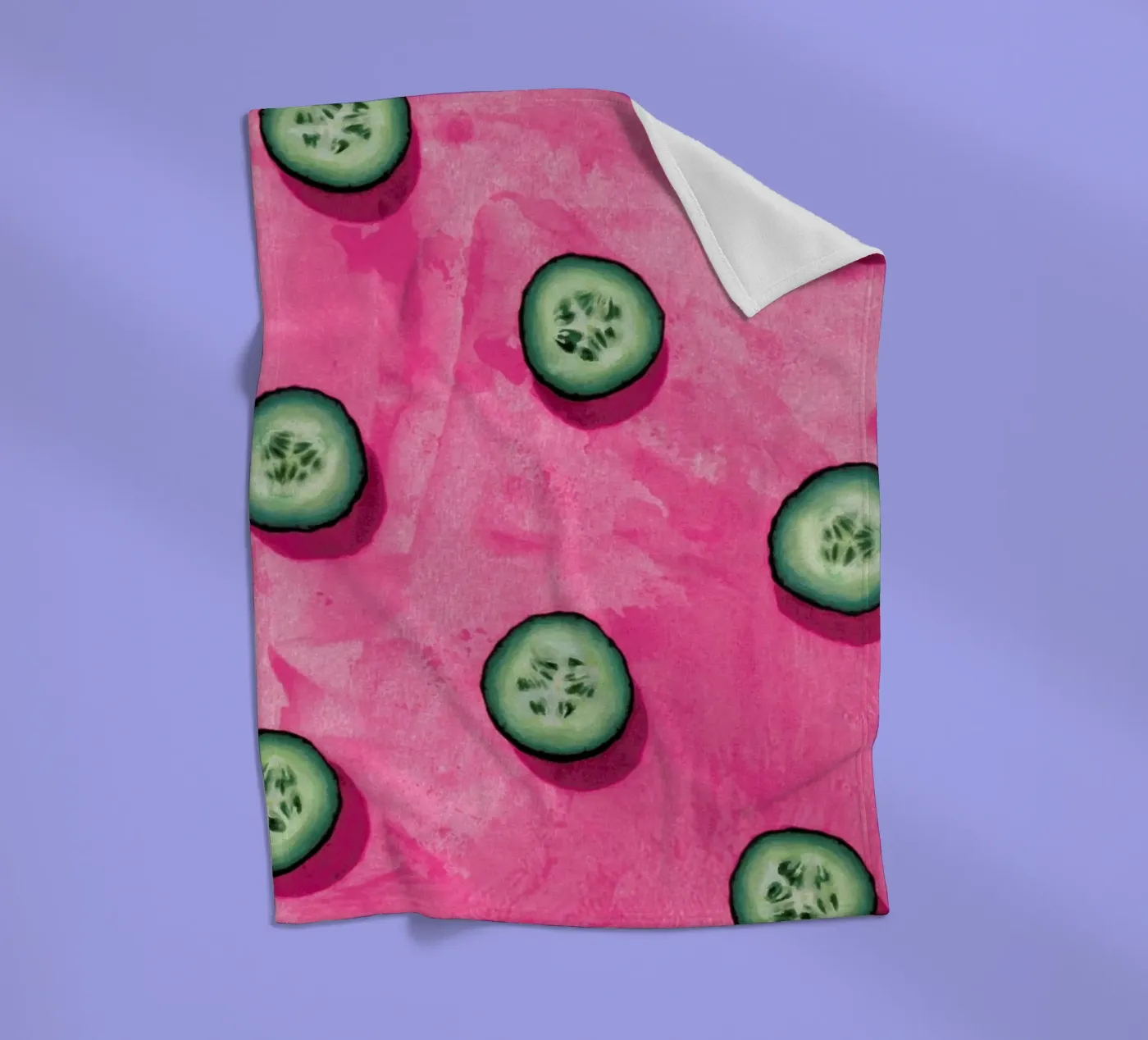 Fruit 8 fleecedeken van STUDIO LEEMO