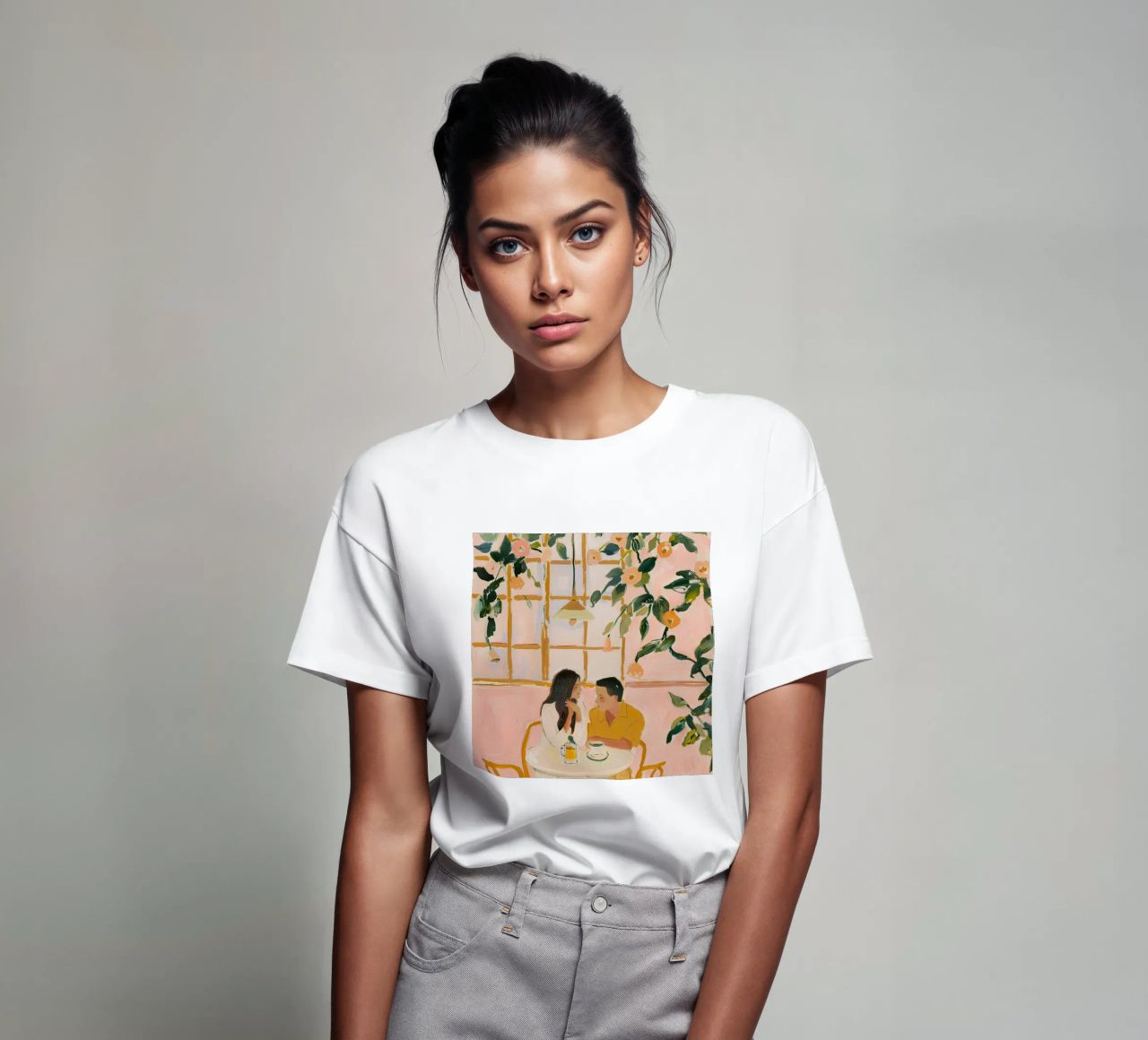 Amore in fiore t-shirt da DaarbyN