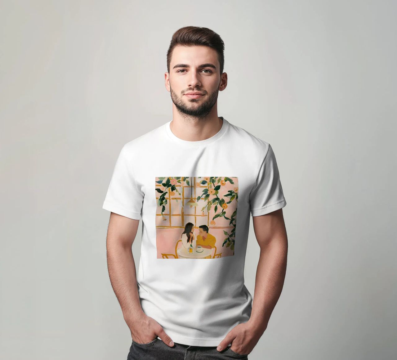Amore in fiore t-shirt da DaarbyN