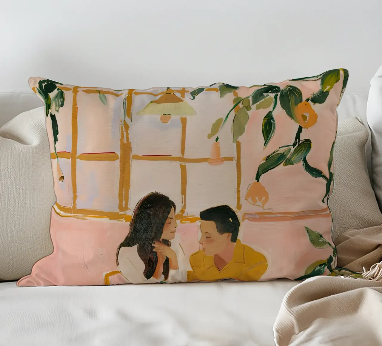 Amore in fiore cuscino da DaarbyN