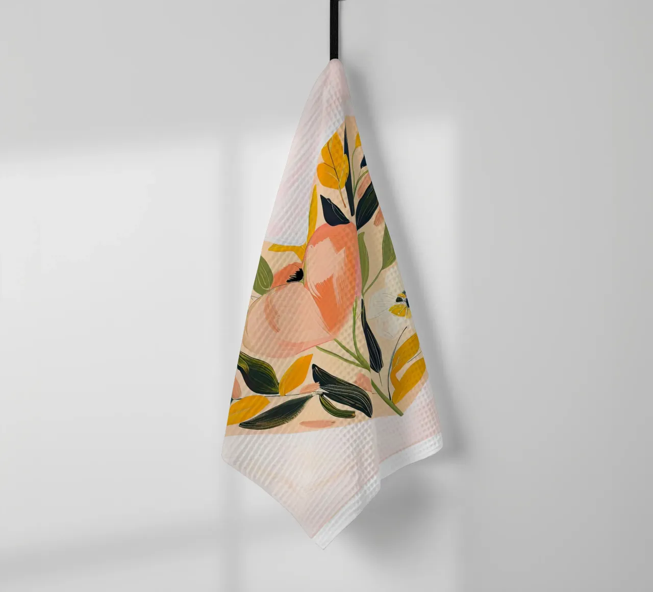 Cuore floreale in fiore canovaccio da cucina da DaarbyN
