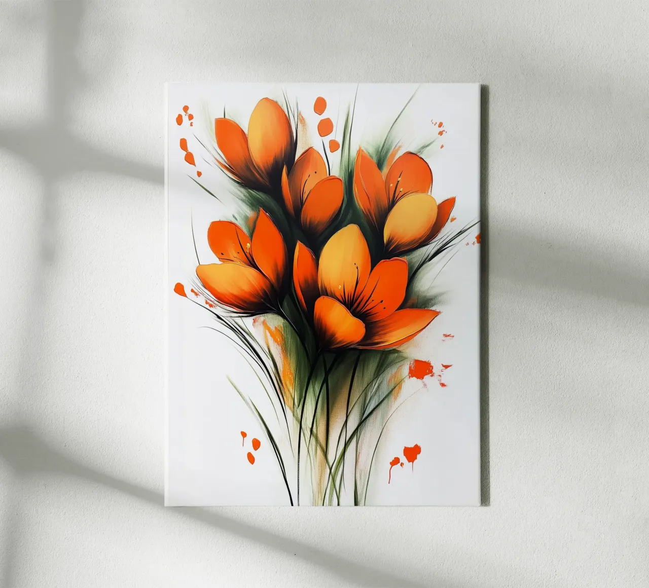 Fiori d'arancio tela con Cornice a cassetta da Flora & Horizon