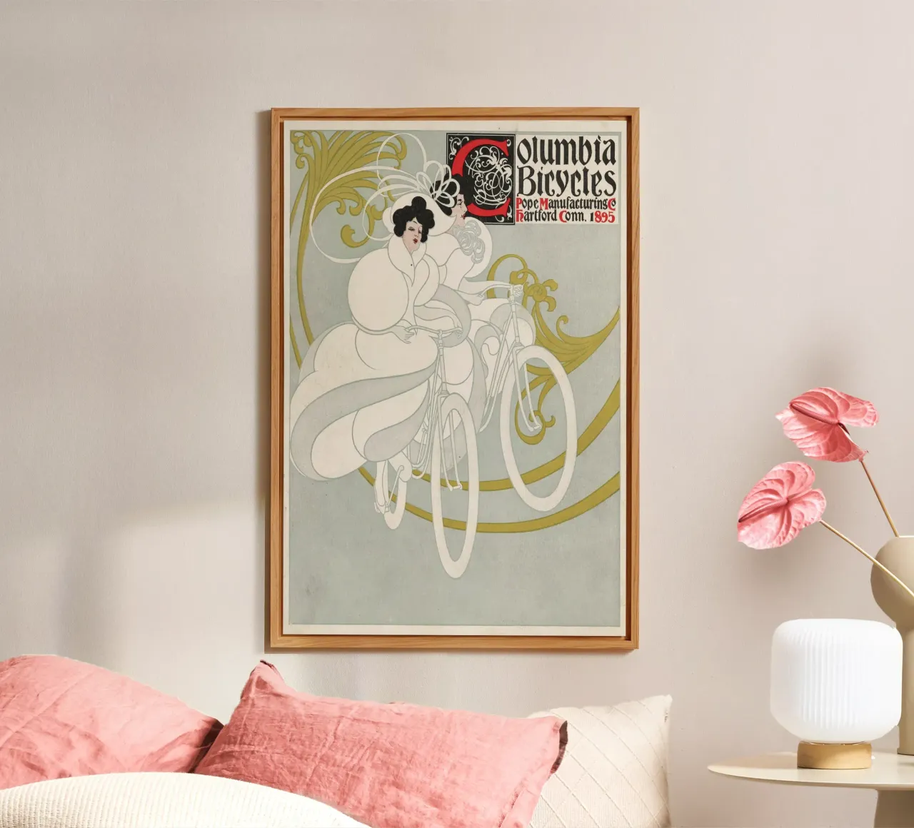 Bradley Will - Columbia Bicycles alluminio dibond da Old Masters