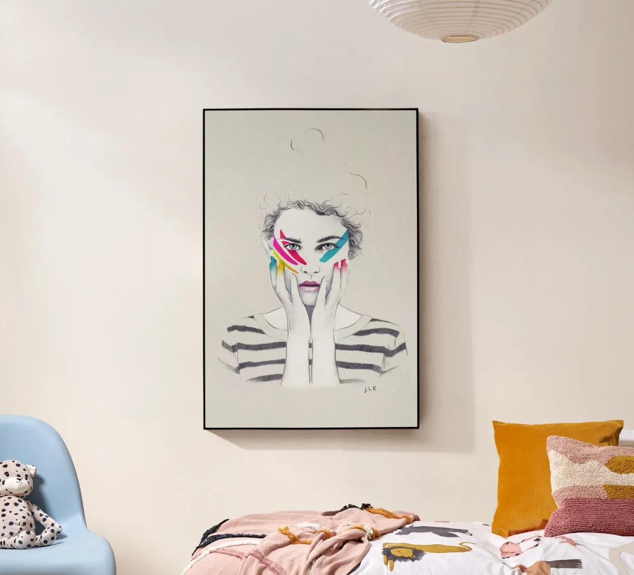 War Paint Ramona plexiglass da Jenny Liz Rome