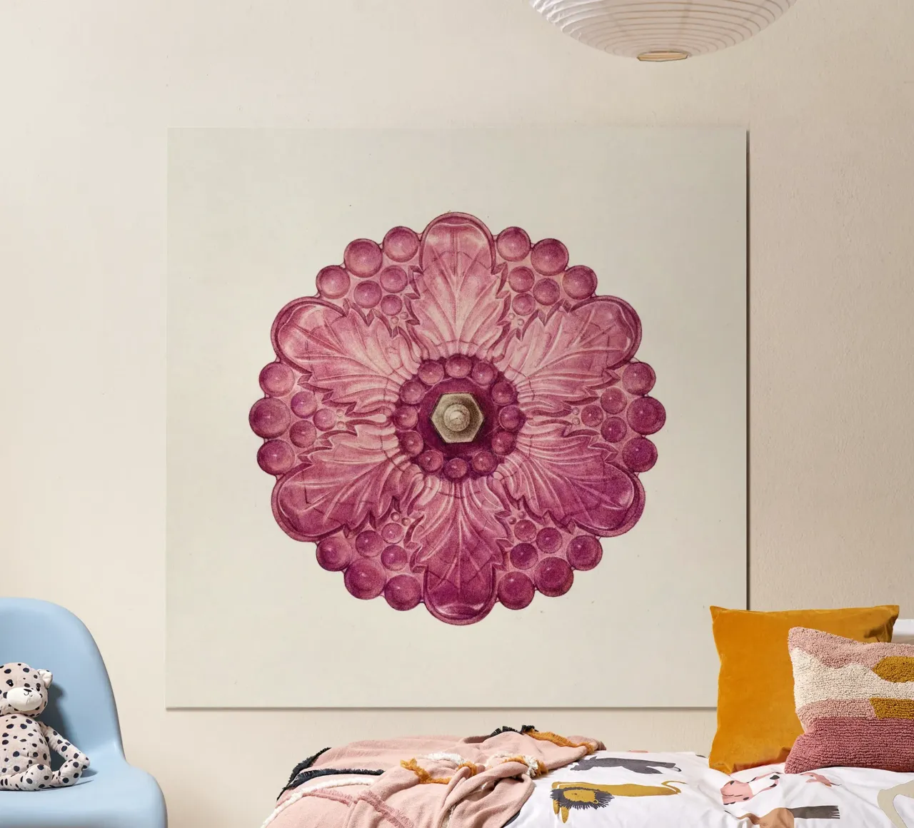 Helen Bronson - Tie Back poster con telaio in plastica da Old Masters
