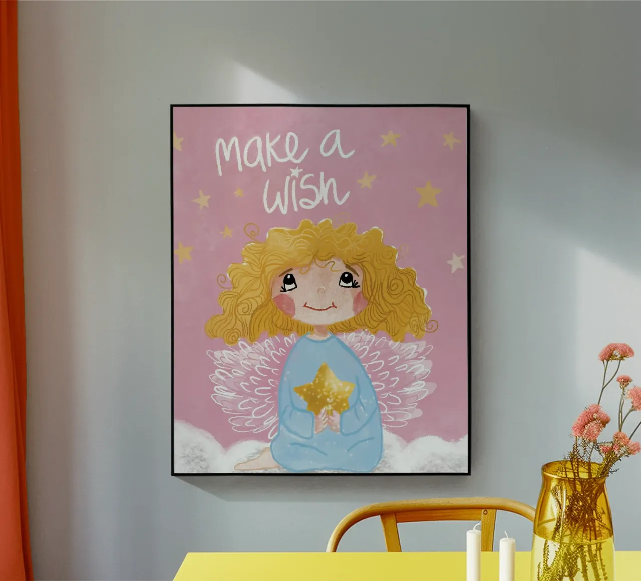 Guardian angel - Make a wish plexiglass da Honigbrombeere