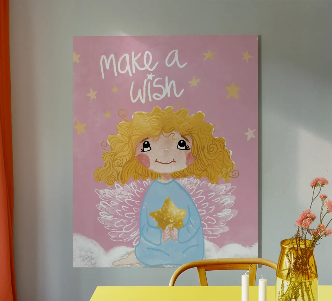 Guardian angel - Make a wish plexiglass da Honigbrombeere