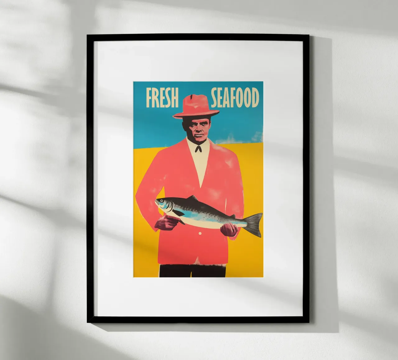 Poster sui frutti di mare freschi | Design per la cucina poster da Autofocus
