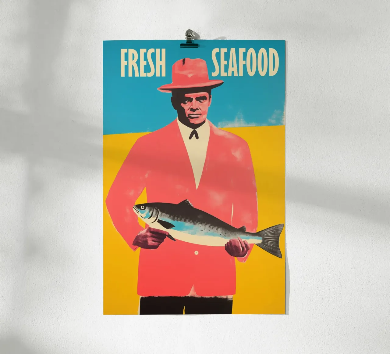 Poster sui frutti di mare freschi | Design per la cucina poster da Autofocus