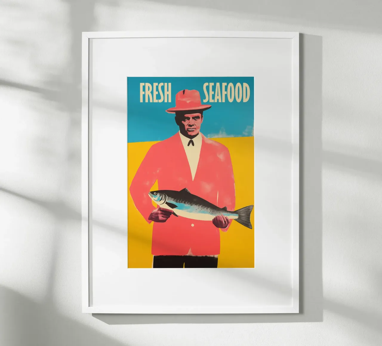 Poster sui frutti di mare freschi | Design per la cucina poster da Autofocus