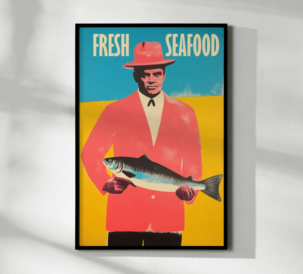 Poster sui frutti di mare freschi | Design per la cucina poster da Autofocus