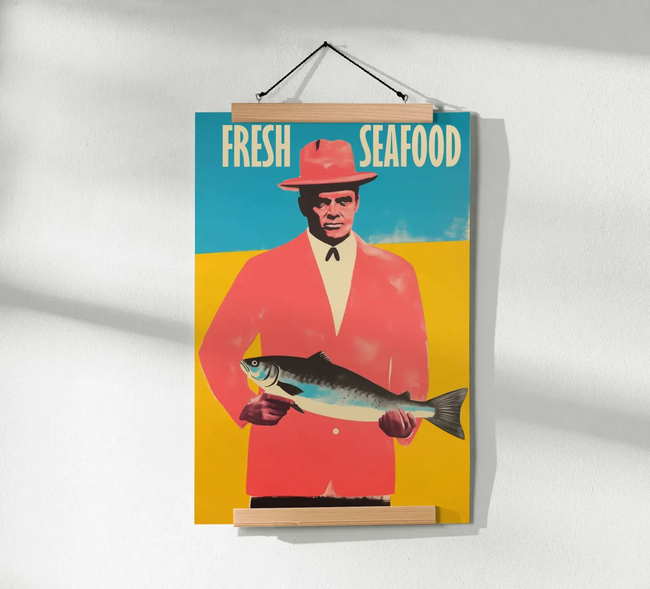 Poster sui frutti di mare freschi | Design per la cucina poster da Autofocus