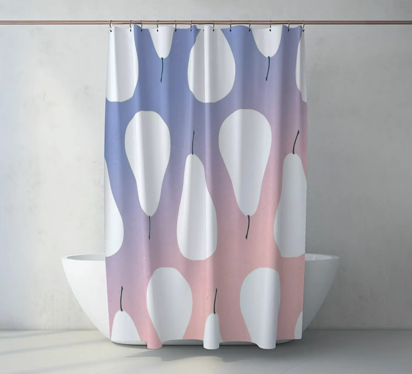 Pears Duschvorhang von STUDIO LEEMO