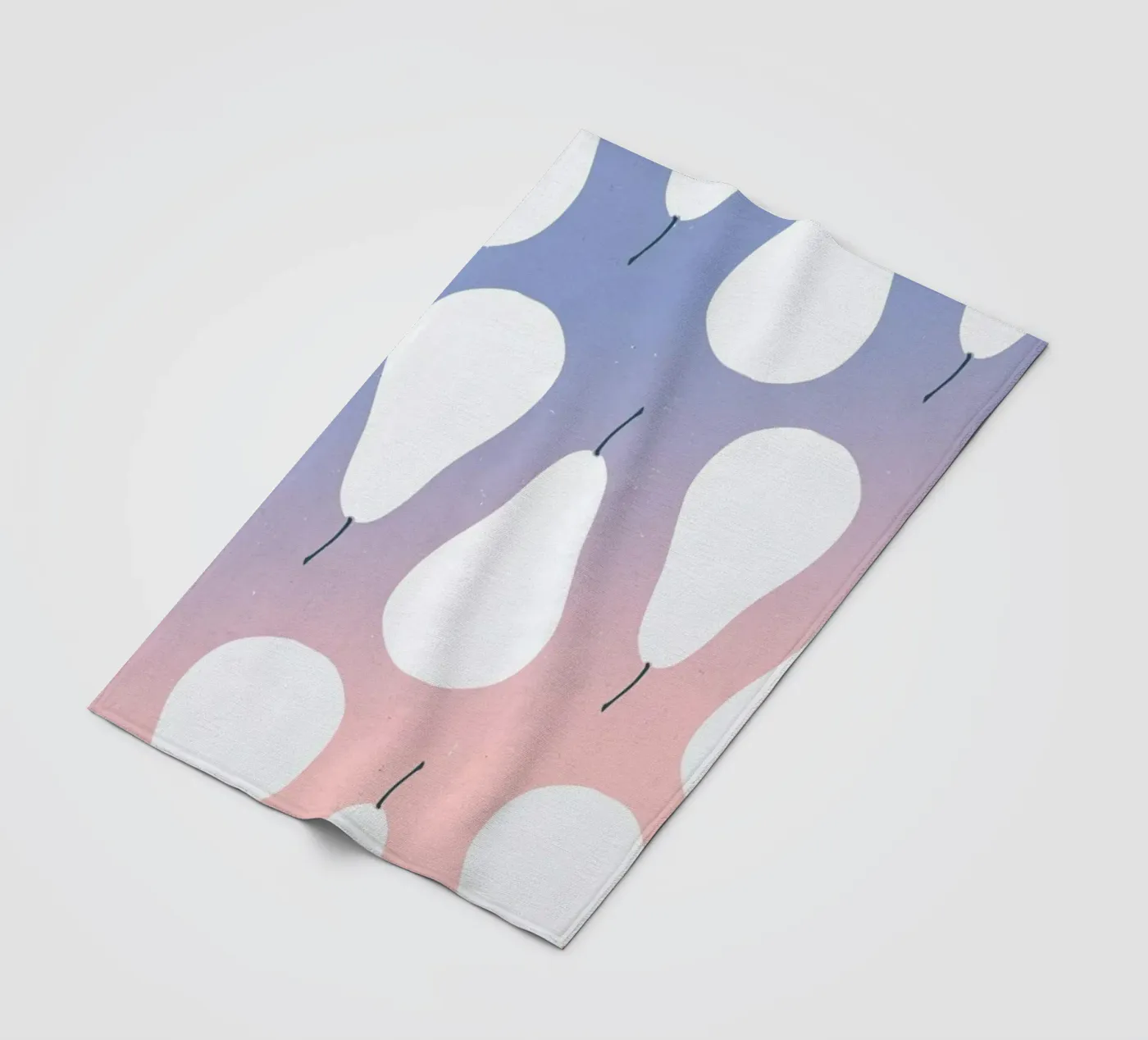 Pears Fleecedecke von STUDIO LEEMO