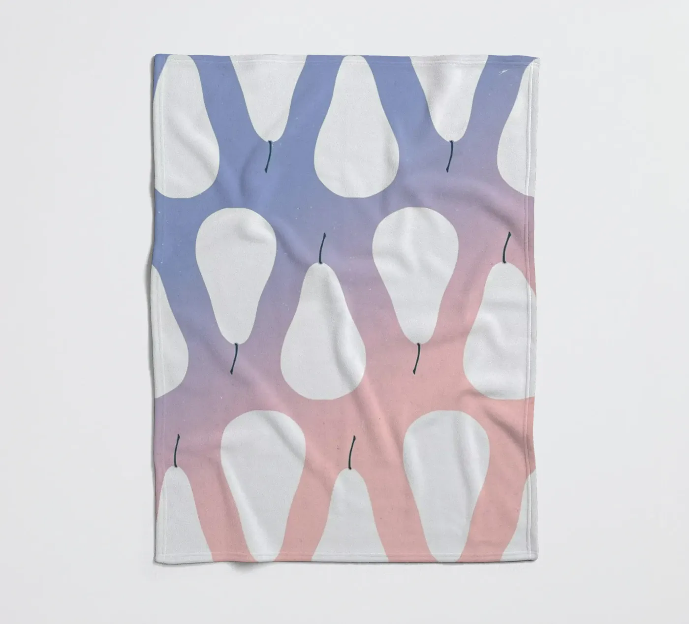 Pears Fleecedecke von STUDIO LEEMO