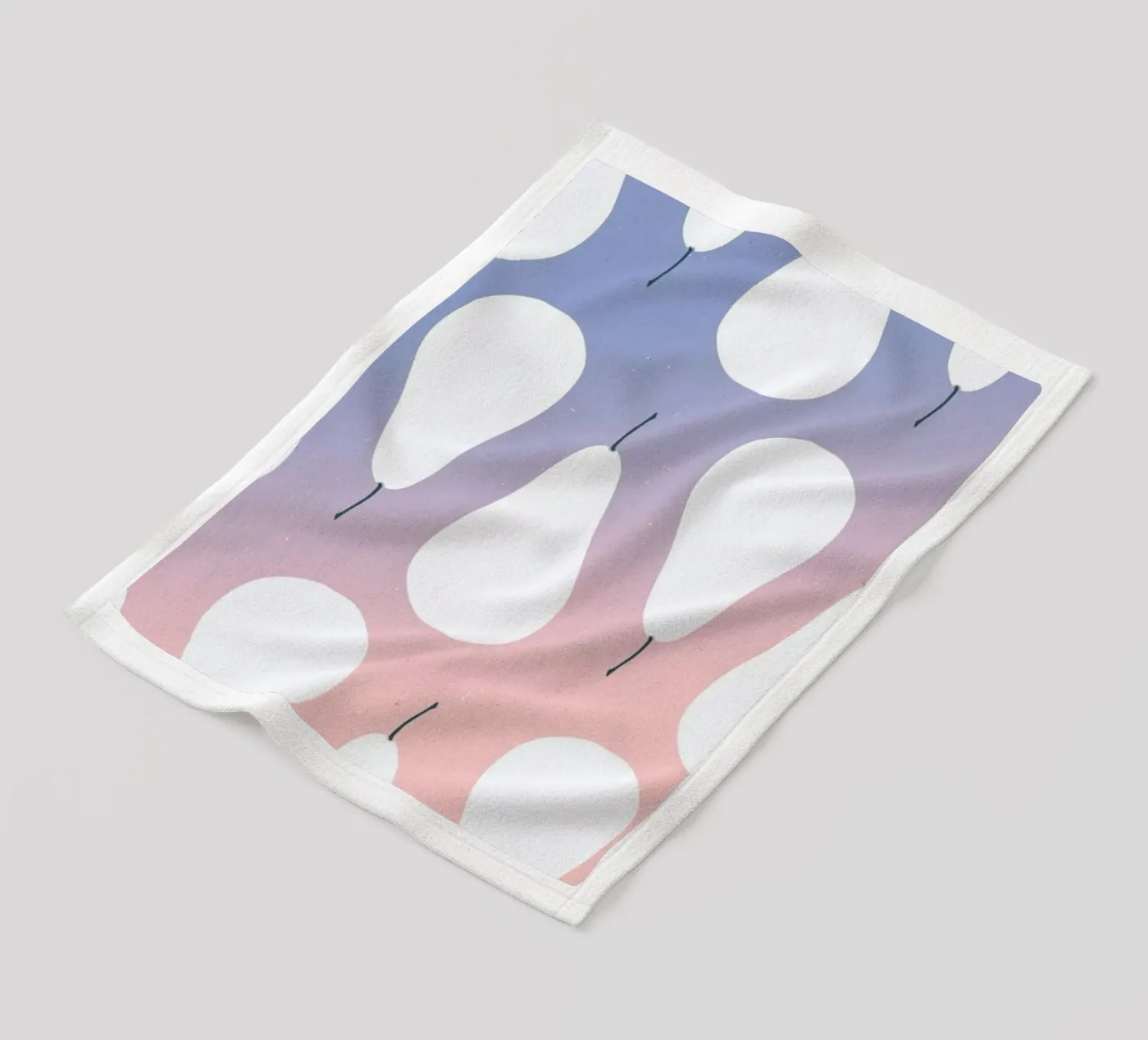 Pears Fleecedecke von STUDIO LEEMO