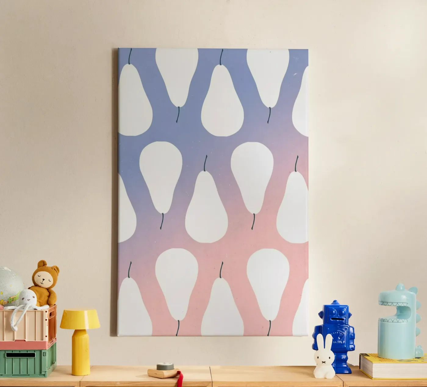 Pears canvas by STUDIO LEEMO