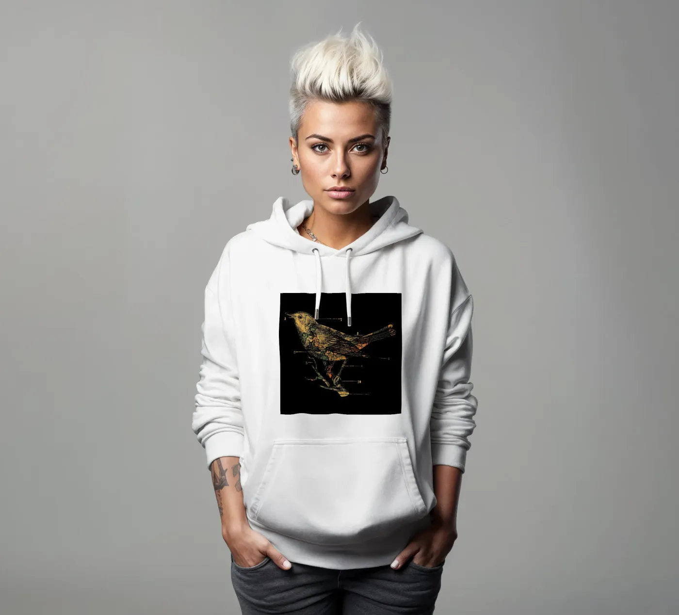 Migration hoodie by Tobe Fonseca