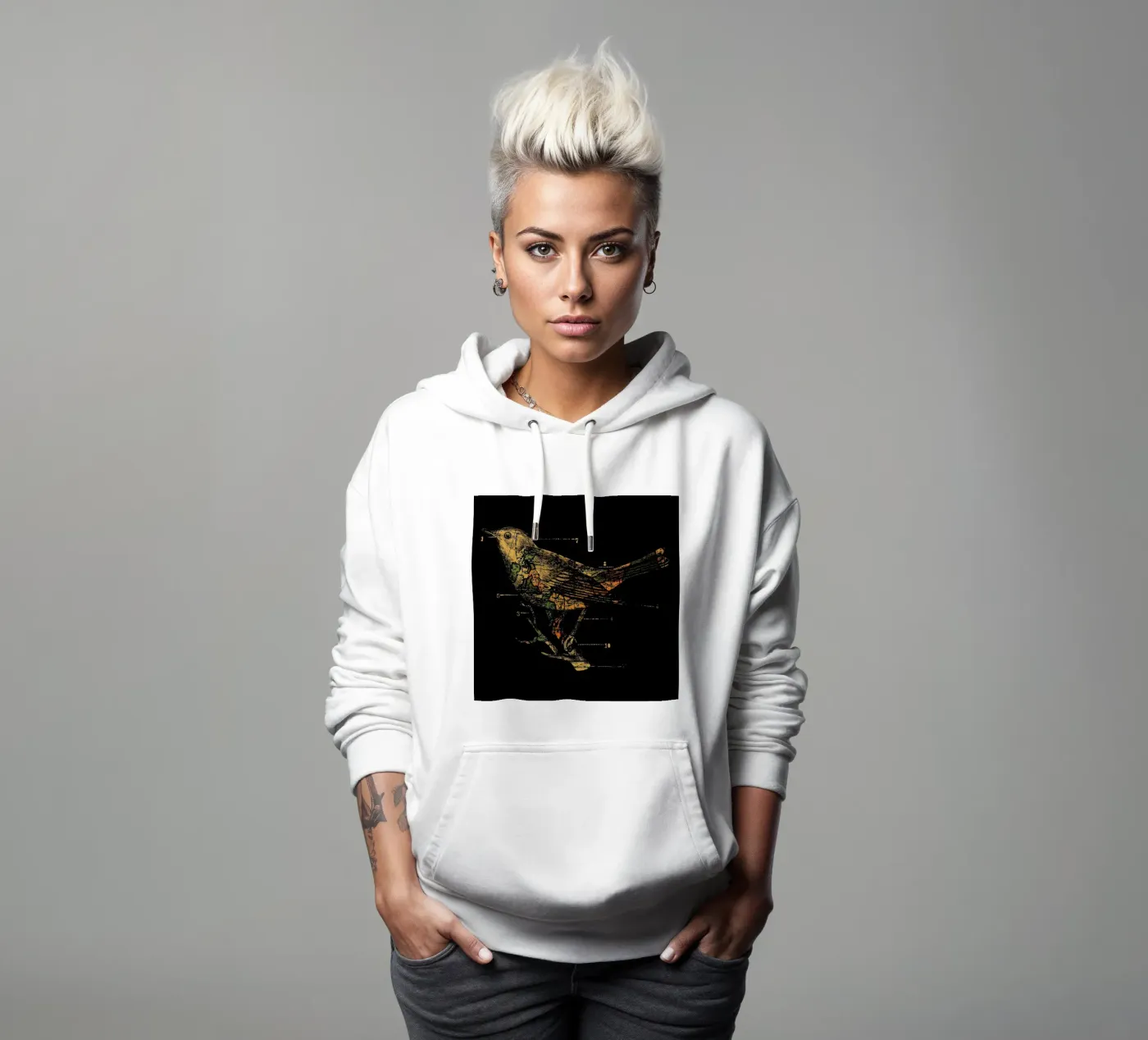 Migration hoodie by Tobe Fonseca