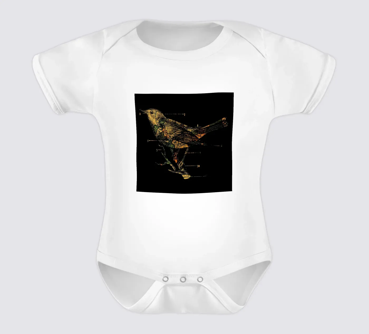 Migration Kurzarm Babybody von Tobe Fonseca