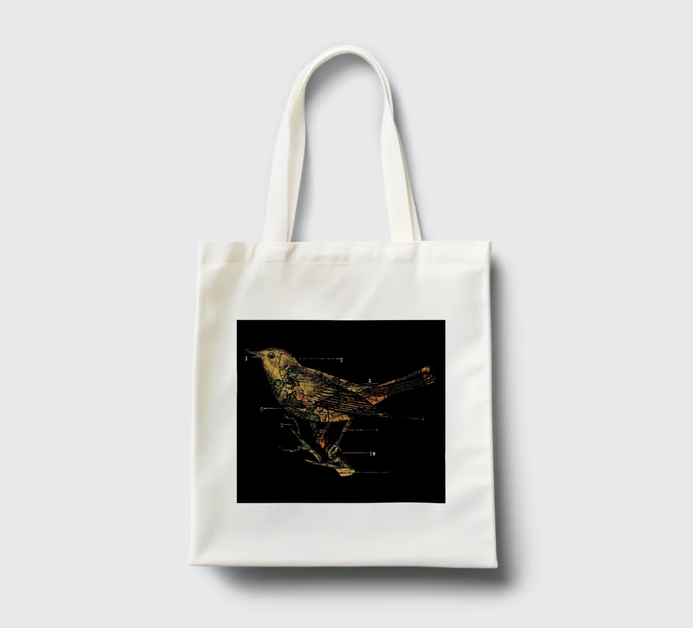 Migration tote bag by Tobe Fonseca