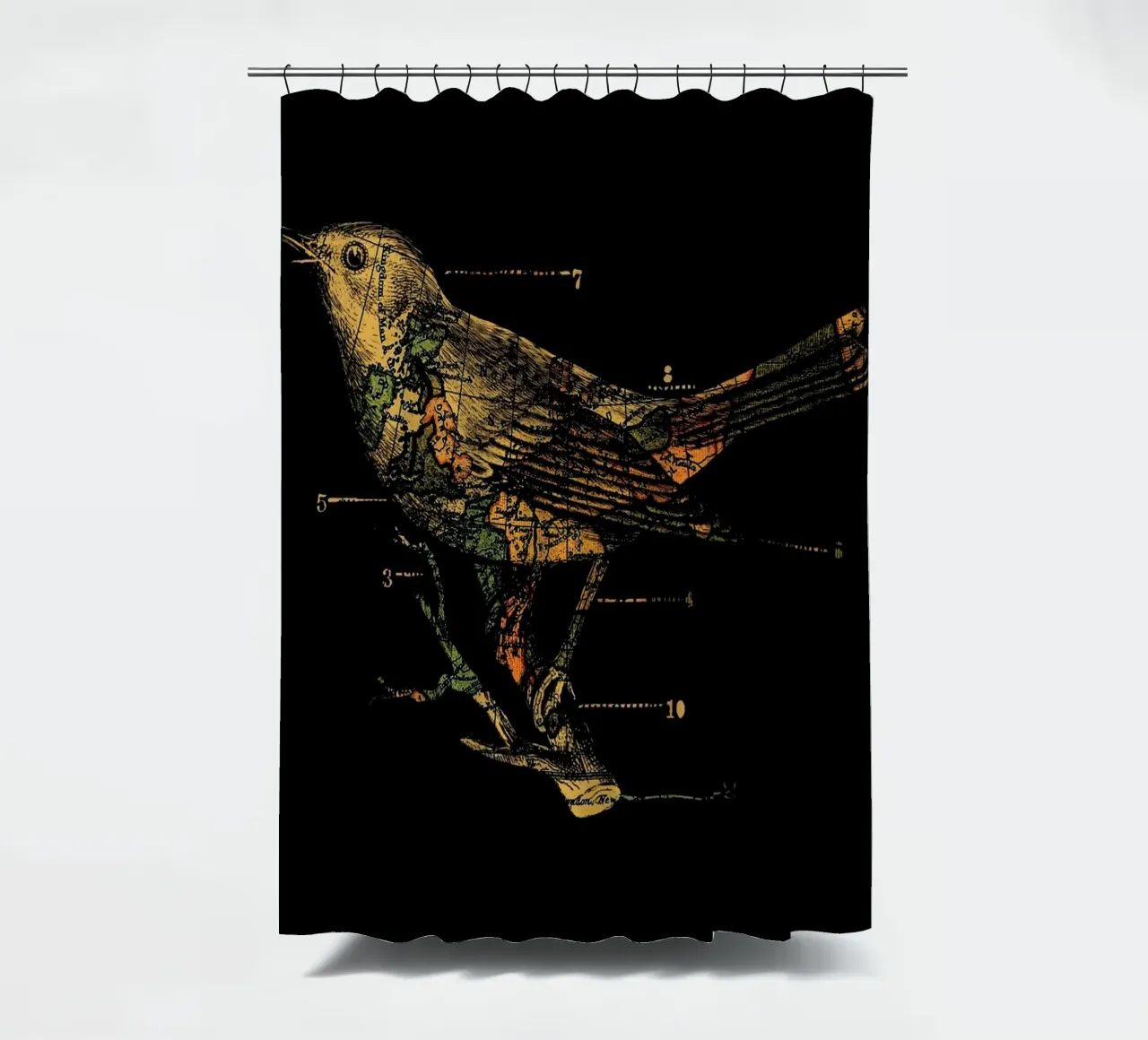 Migration Duschvorhang von Tobe Fonseca