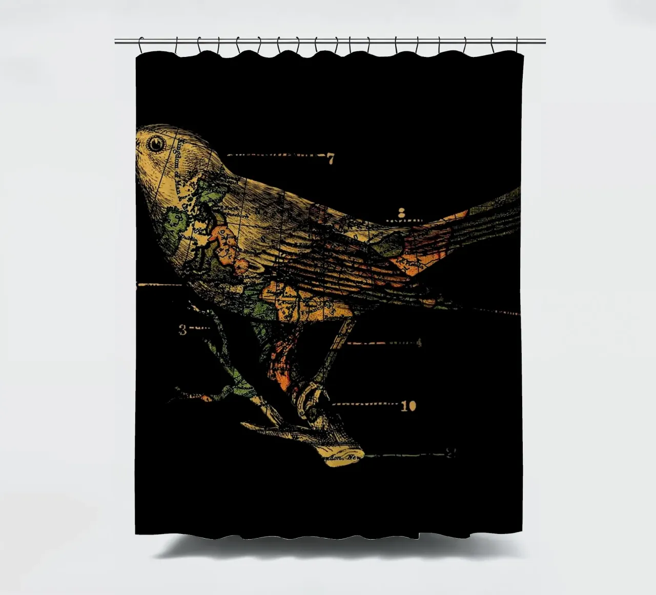 Migration Duschvorhang von Tobe Fonseca