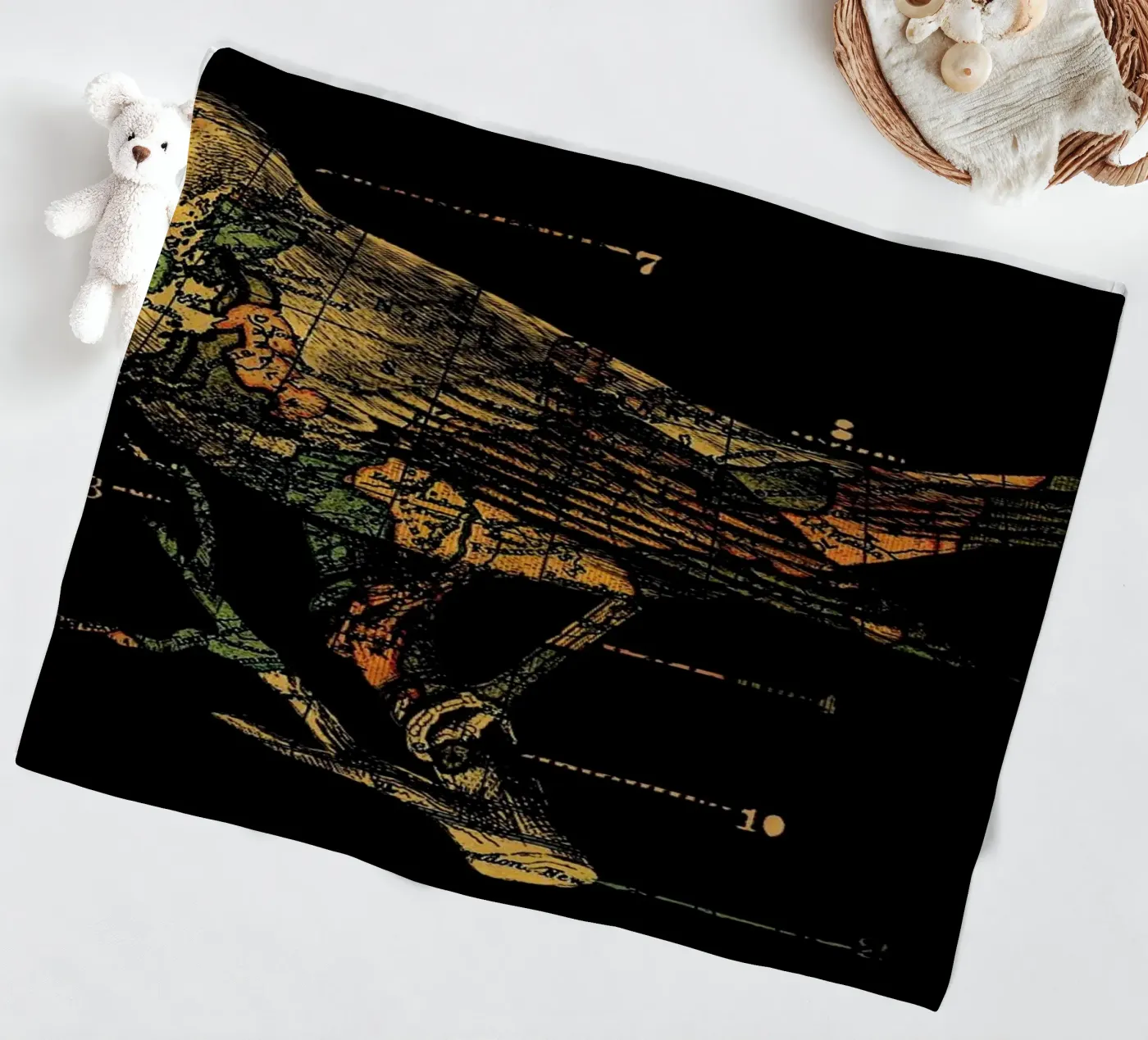 Migration fleecedeken van Tobe Fonseca