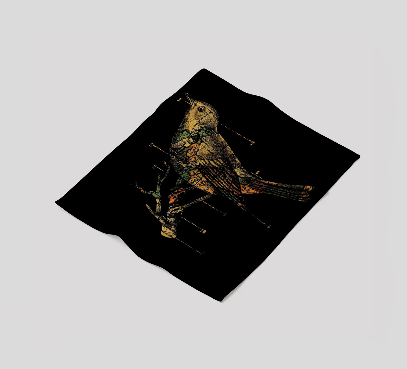 Migration fleecedeken van Tobe Fonseca