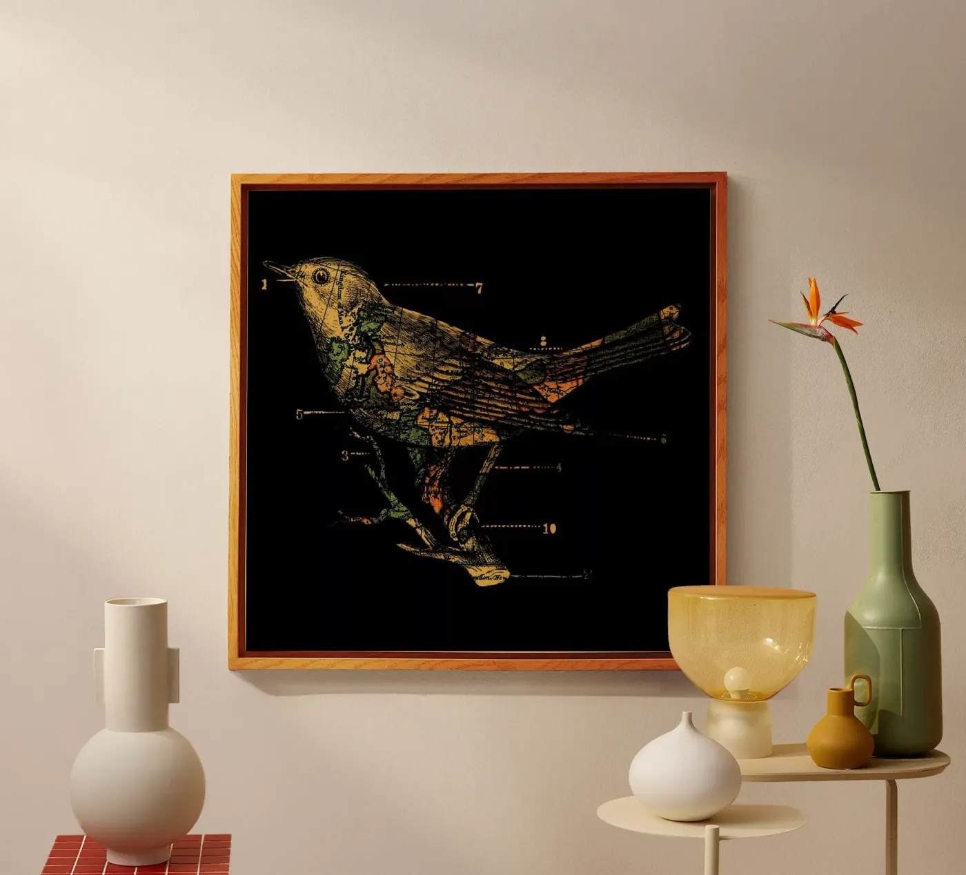 Migration acryl van Tobe Fonseca