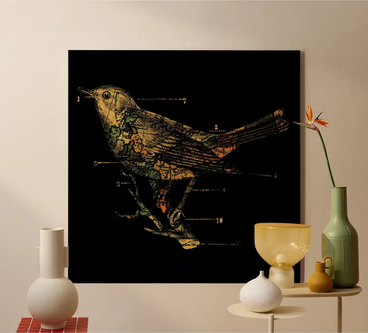 Migration plexiglass da Tobe Fonseca