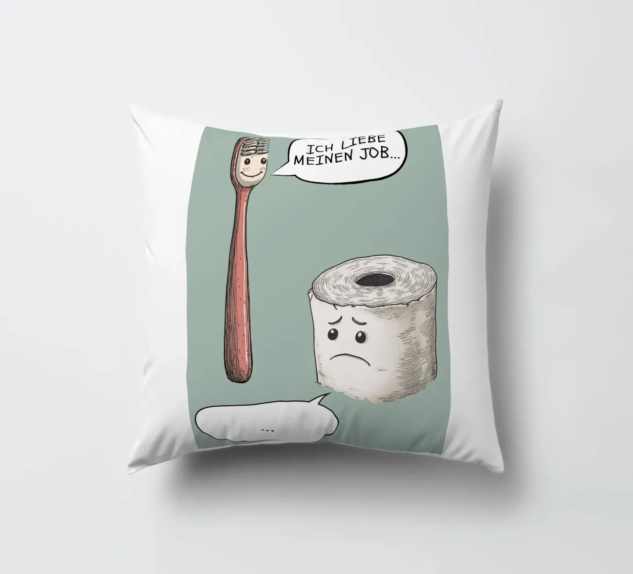 Ich liebe meinen Job cuscino da NORDLICHT DESIGNS